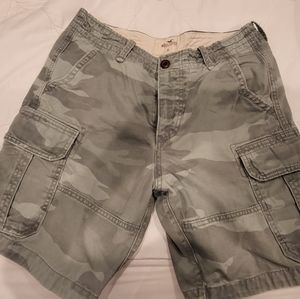 Hollister camouflage shorts